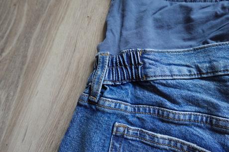 Riflové šortky h&m mama, h&m,l