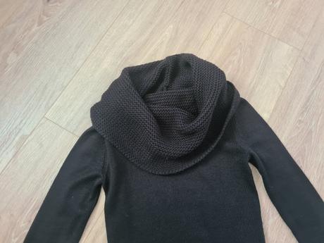 Svetrové rolákové šaty, h&m,xs
