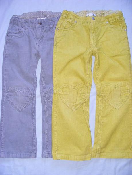 Nohavice zn. h&m - 110/116, h&m,116