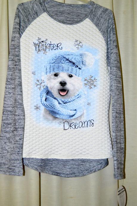 Detské tričko winter dreams, 128 - 158