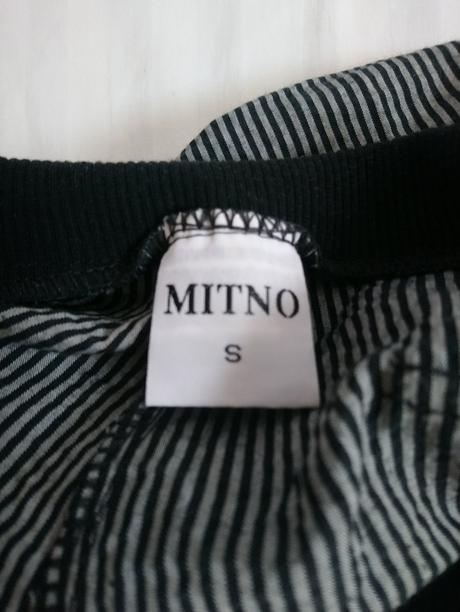 Dámske čierno sivé pásikavé šortky, mitno italy, s