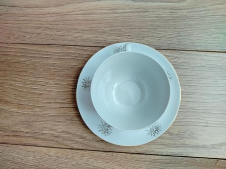 Vintage porcelánová šálka s tanierikom, 