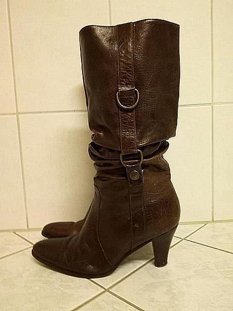 Kvalitné celokožene cizmicky, 37