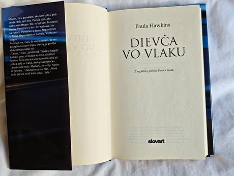 Dievča vo vlaku - paula hawkins,