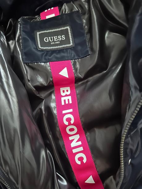 Guess zimná predĺžená bunda s, guess,s