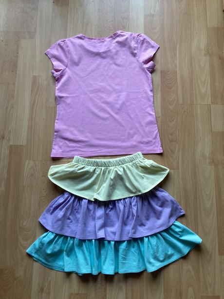 Dievčenský sukňový set zn.h&m, h&m,134