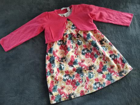 Šaty sandálky bolerko, zara,104