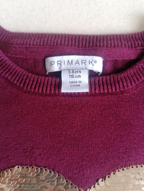 Dievčenský pulóvrik zn. primark, veľ. 116, primark,116