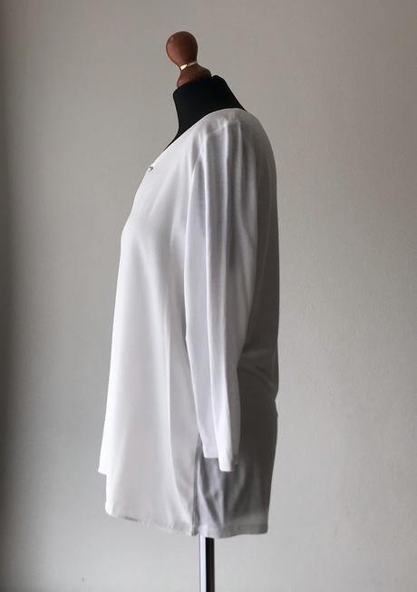 Elegantná biela blúzka, tom tailor,m