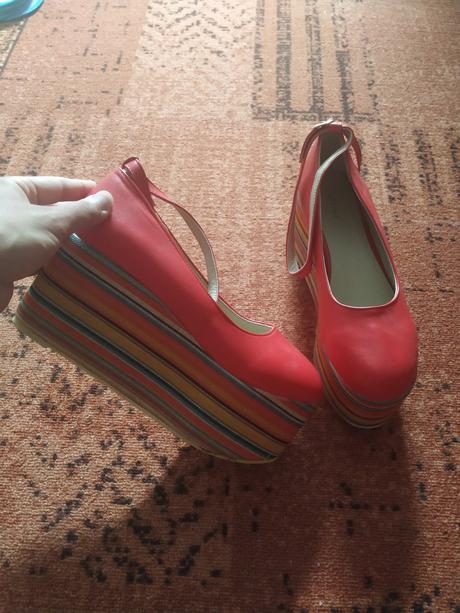 Topánky naplatforme 39/40, 40