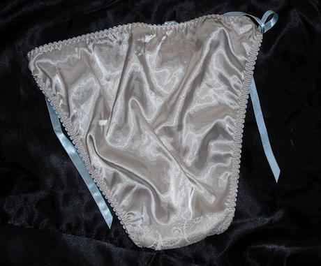 Luxusne nohavicky so satenom, m