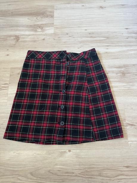 Sukňa károvaná, h&m,36