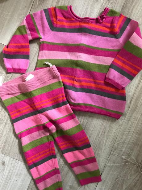 Komplet pásik pleteny 6-9 mes., h&m,74