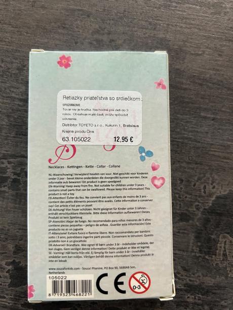 Souza - retiazky priatelstva so srdiečkami,