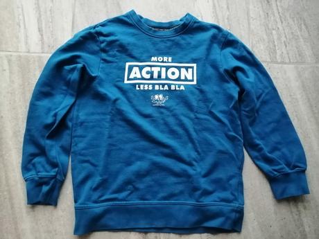 Modrá mikina bpx, v140, 10-11r, bonprix,140