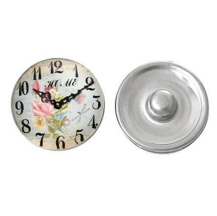 Butonka vintage hodiny, 