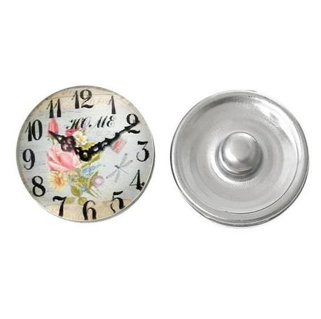 Butonka vintage hodiny, 