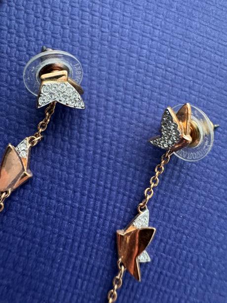 Swarovski - set s motýľmi, swarovski