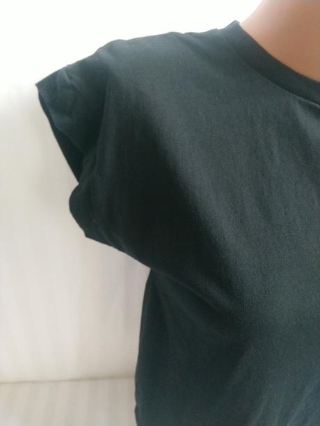 Dámsky čierny elastický top, zara, zara,s