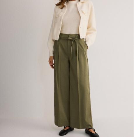 Široké elegantné nohavice, reserved,l