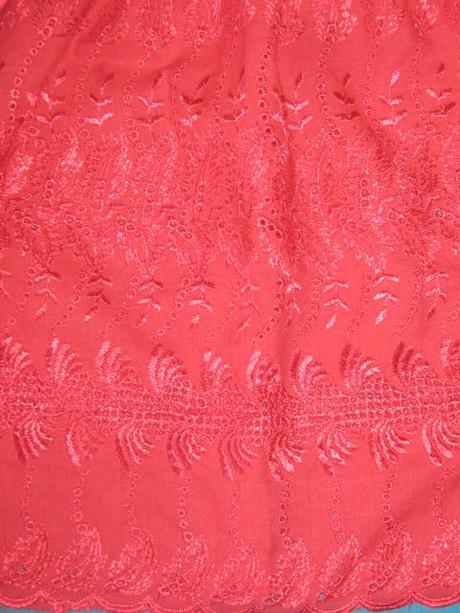 Madeirové šaty + čelenka, 98