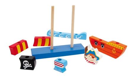 Small foot skladačka pirátska loď,