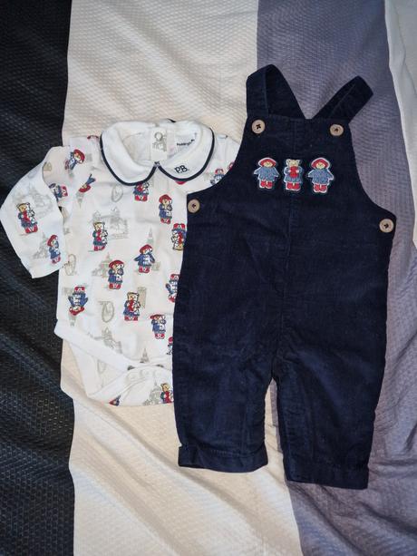 Suprava nohavice+body, f&f,62