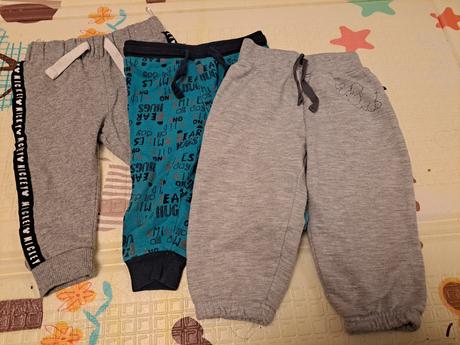 Tepláky, rozm.74cm, 3ks, 74