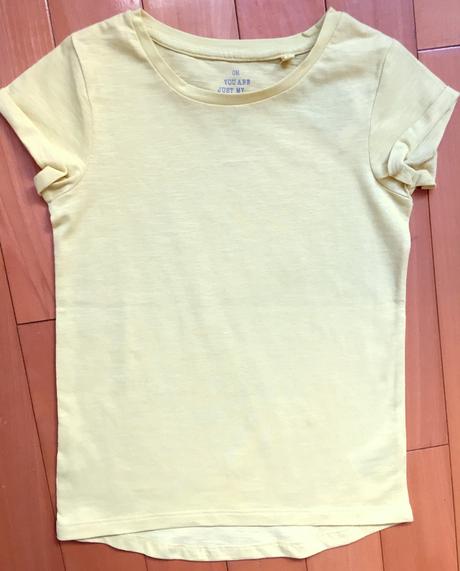 Žlté tričko, next,128