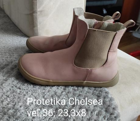 Prechodné barefoot topánky protetika, protetika,36