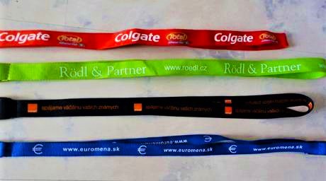 Šnúrky na kľúče 4 ks, 