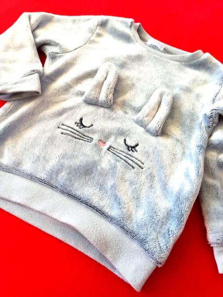 Plyšová mikina, pepco,104