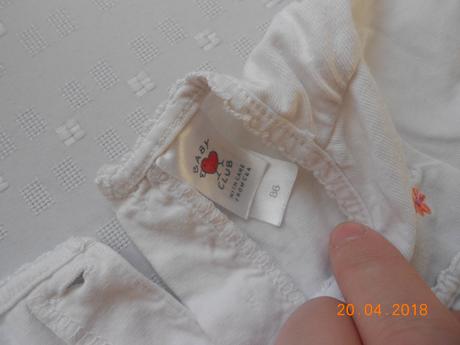 Tričko, baby club,86
