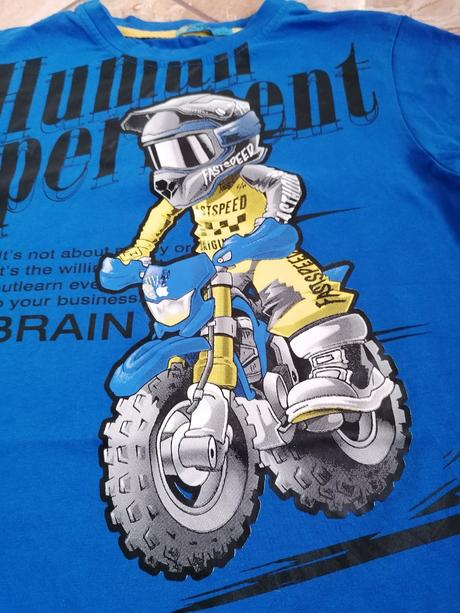 2x tričko, dlhy rukáv, 134