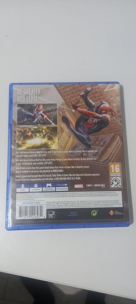 Ps4 hra siperd -man, 