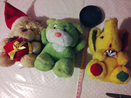 Plyšové hračky- 1ks 3 eurá, 