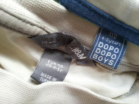 5 x chlapcenske letne tricka, h&m,110