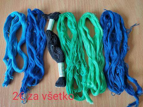 Bavlnky na vyšivanie, 