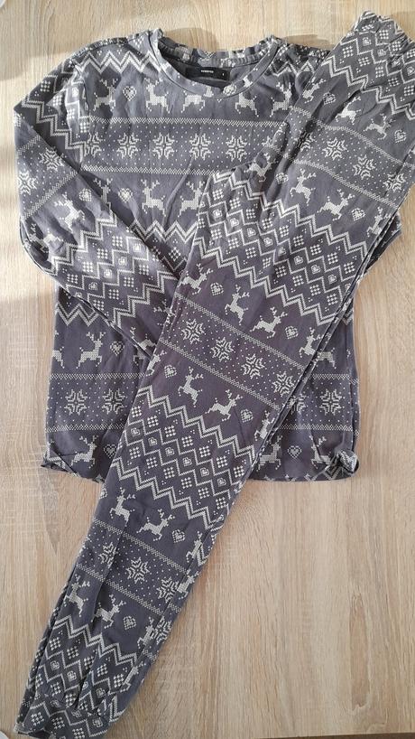 Dievčenské vianočné pyžamo s, s