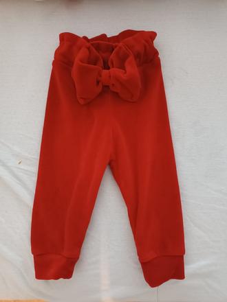 Handmade legíny s mašličkou, 80