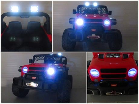 Detské elektrické autíčko toyota fj 4x4,