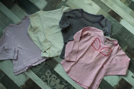 Balík tričiek 4 kusy, 86–98