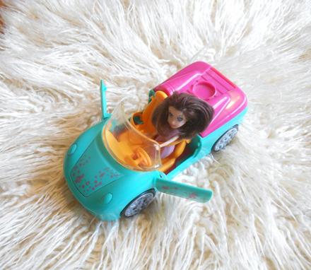 Autíčko mattel s bábikou,