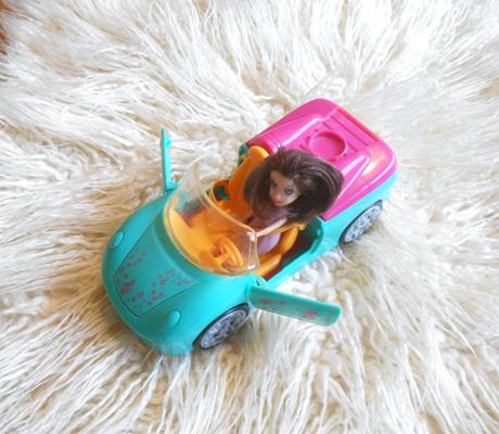 Autíčko mattel s bábikou, 