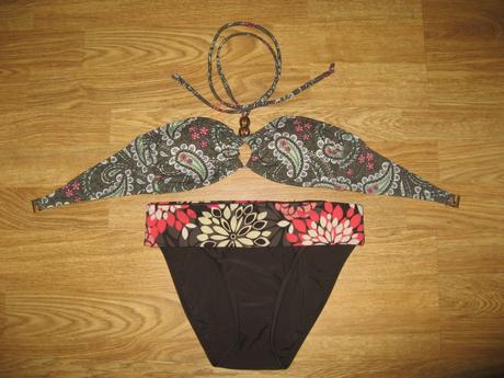Dvojdielne plavky quiksilver, h&m, f&f, s
