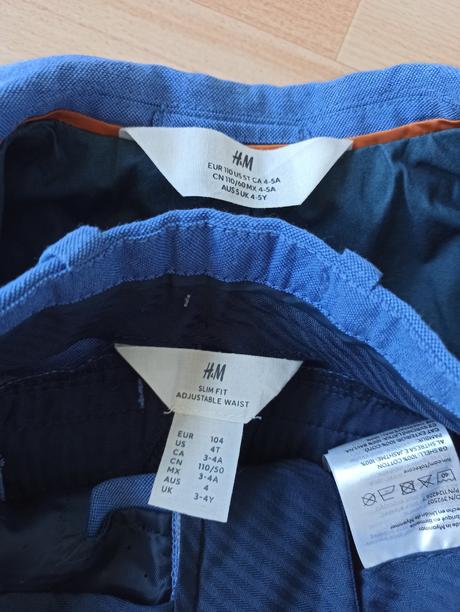 Oblek h&m v. 104/110, 104