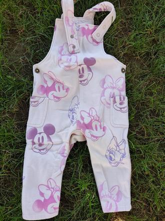 Tepláky na traky minie, disney,80