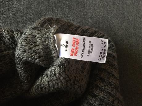Dlhy sveter rolak, dorothy perkins,s