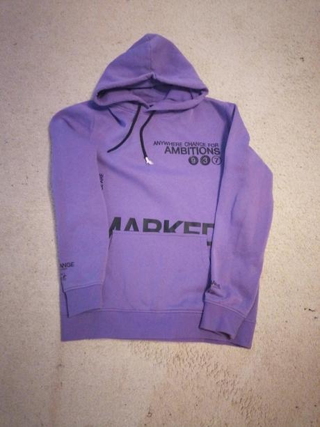 Fialová mikina, terranova,l