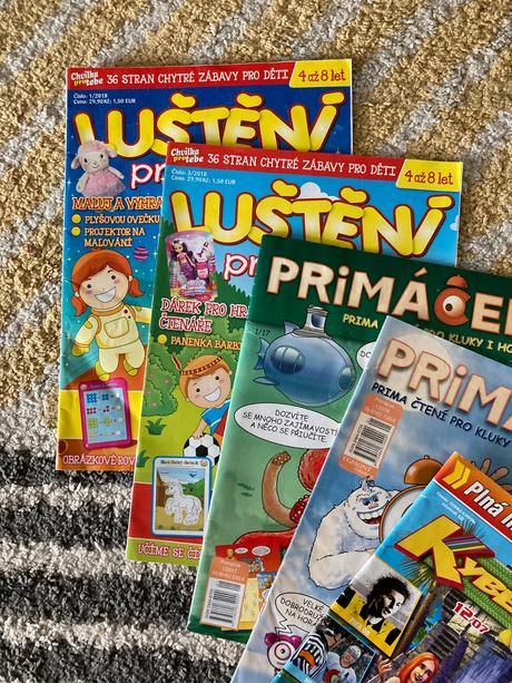 Detské časopisy české 5ks, 
